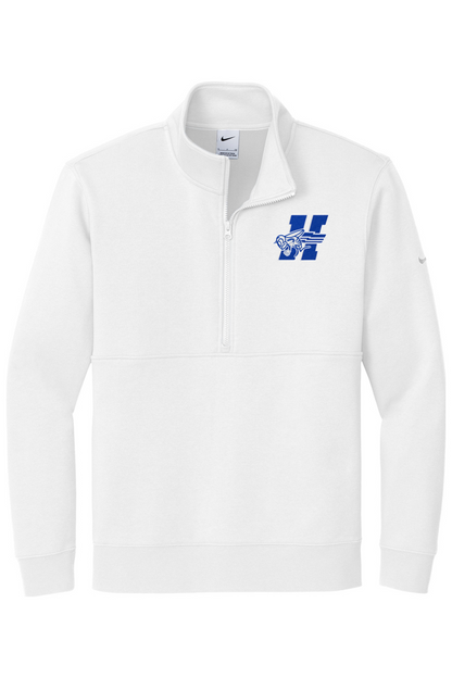 Holmdel Volleyball Embroidered Nike Club Fleece Sleeve Swoosh 1/2-Zip