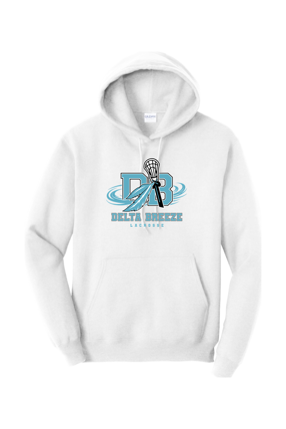 Delta Breeze Lacrosse Adult Heavyweight Hoodie