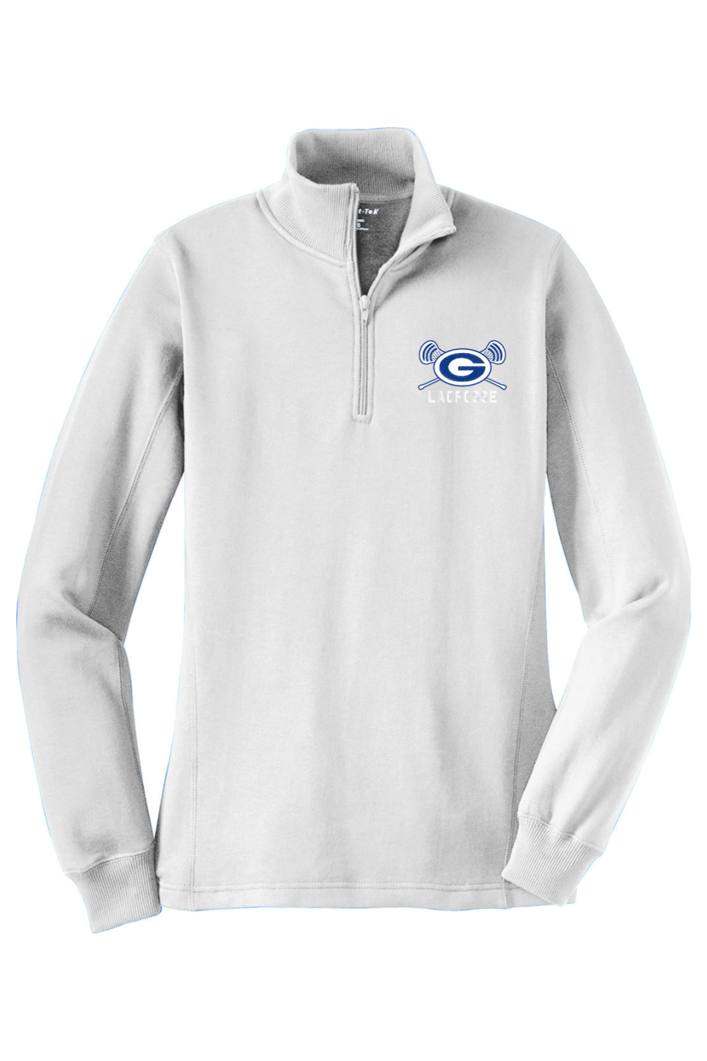 Georgetown Lacrosse Adult Women's Embroidered Quarter-Zip Pullover
