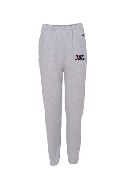 Woodson High School Field Hockey Champion Adult Powerblend Open-Bottom Fleece Pant with Pockets