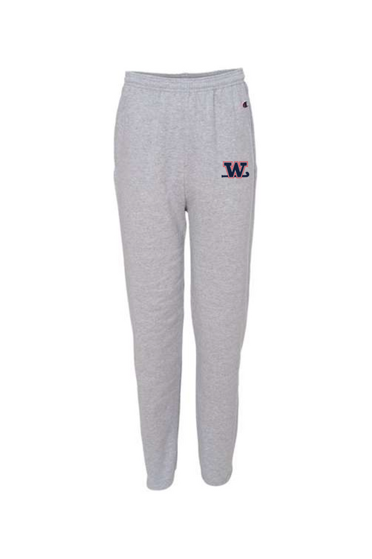 Woodson High School Field Hockey Champion Adult Powerblend Open-Bottom Fleece Pant with Pockets