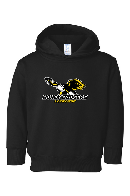 Honey Badgers Lacrosse Toddler Fleece Hoodie