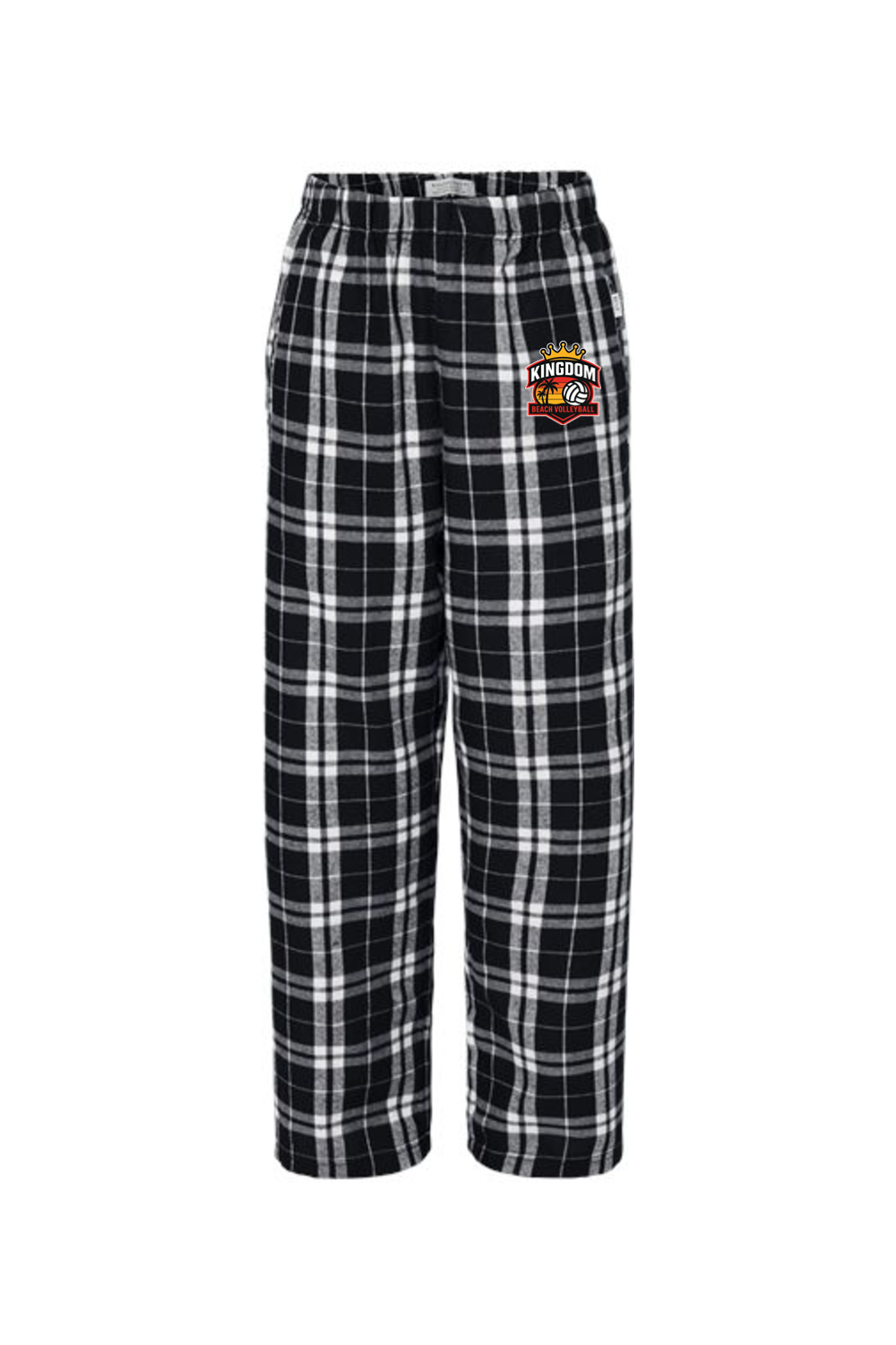 Kingdom Beach Volleyball Youth Flannel Pants