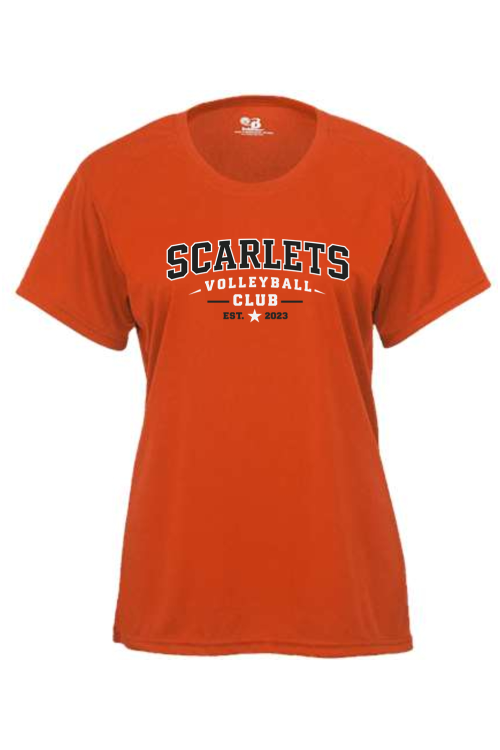 Scarlets Volleyball Youth Girl's Athletic T-Shirt