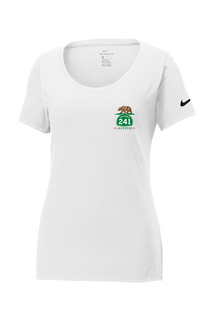California Lacrosse Nike Core Cotton Scoop Neck Tee