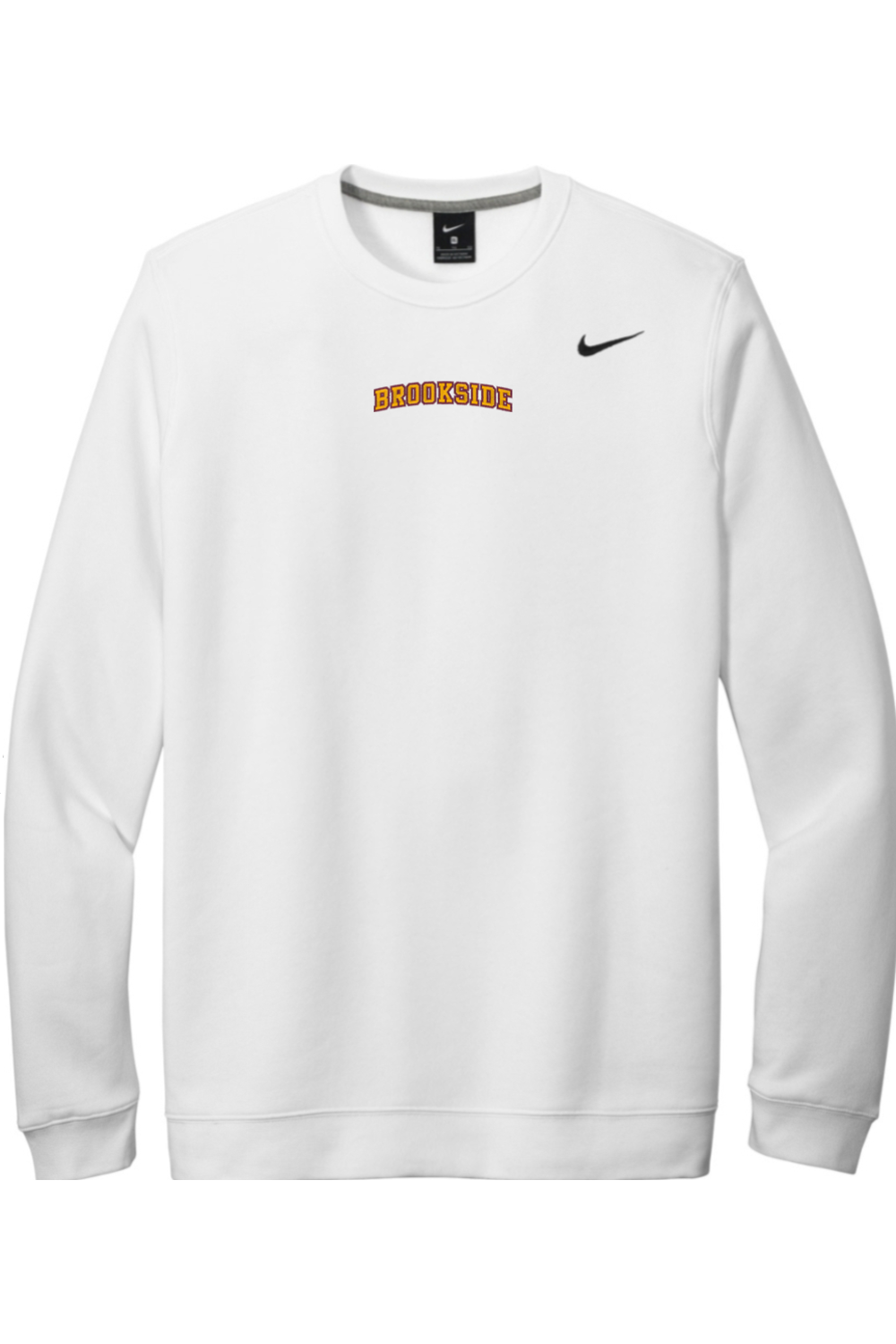 Brookside Lacrosse Embroidered Nike Club Fleece Crew