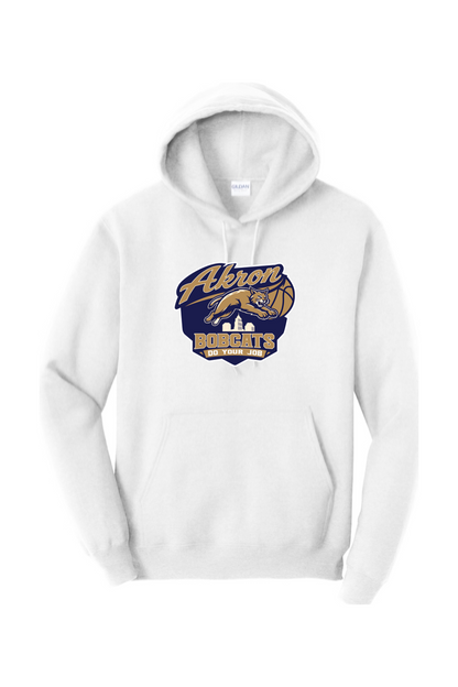 Arkron Bobcats Basketball Adult Heavyweight Hoodie
