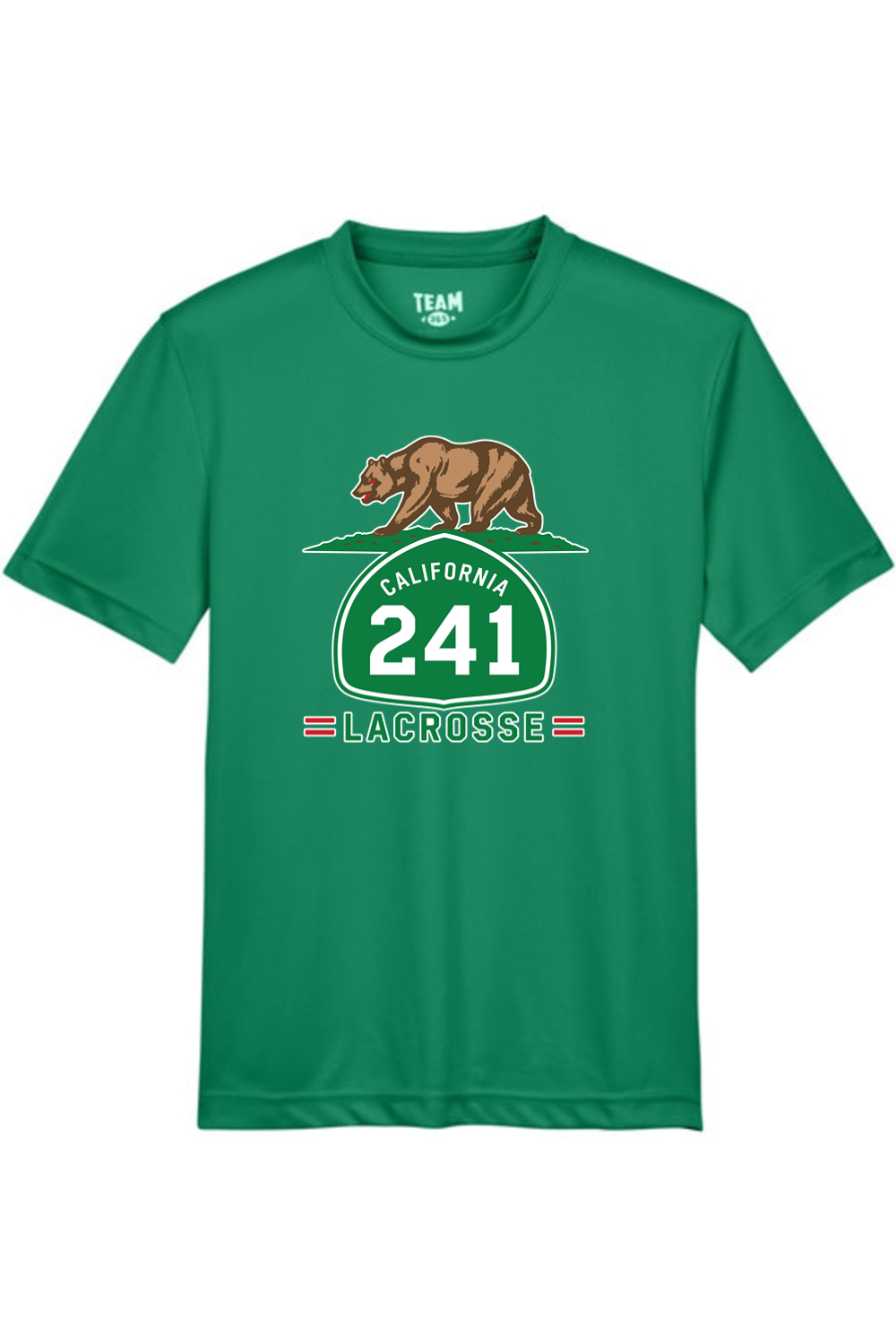 California Lacrosse Youth Athletic T-Shirt