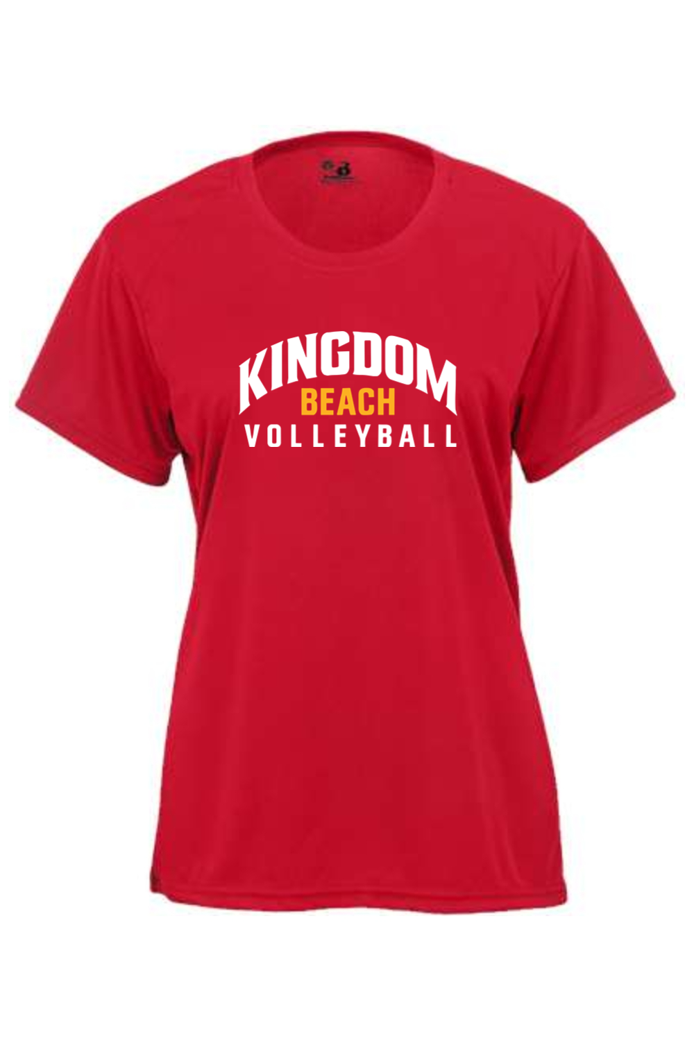 Kingdom Beach Volleyball Youth Girl's Athletic T-Shirt