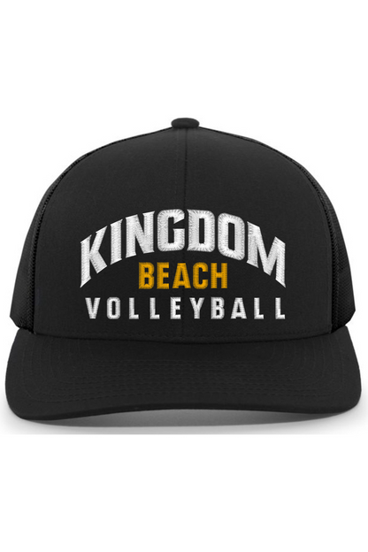 Kingdom Beach Volleyball Embroidered Trucker Hat
