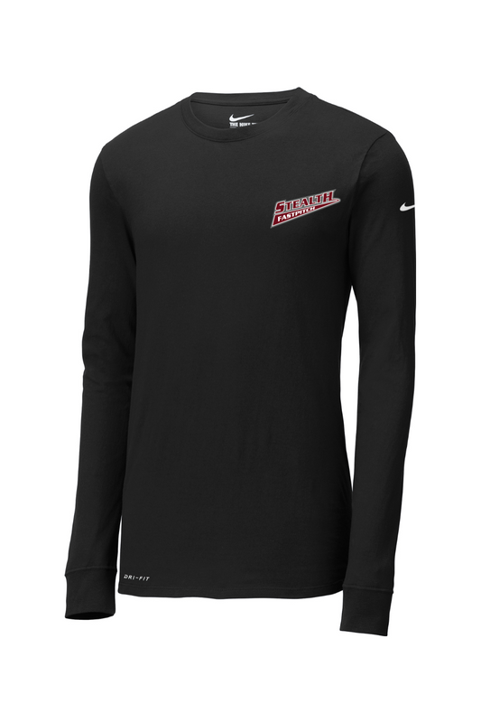 Stealth Fastpitch Nike Dri-FIT Cotton/Poly Long Sleeve Tee