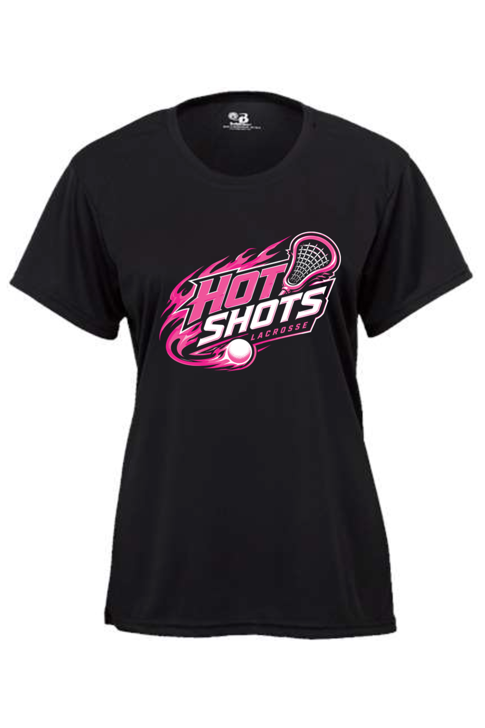 Hot Shots Lacrosse Youth Girl's Athletic T-Shirt