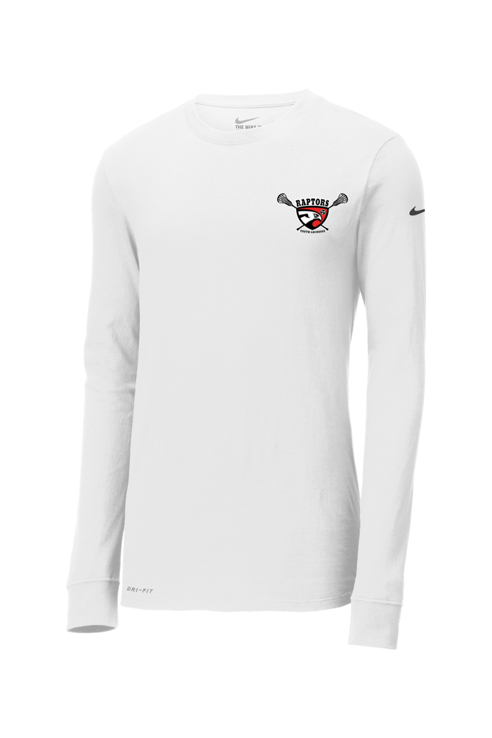 Raptors Lacrosse Nike Dri-FIT Cotton/Poly Long Sleeve Tee