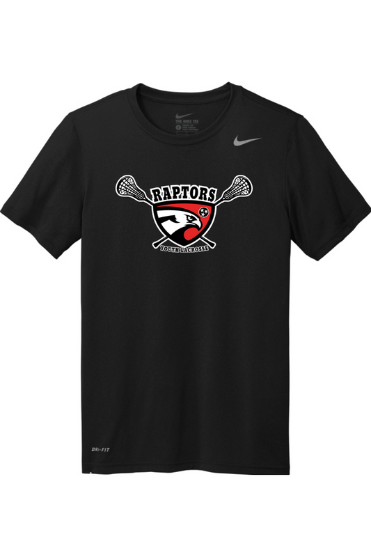 Raptors Lacrosse Nike Team rLegend Tee