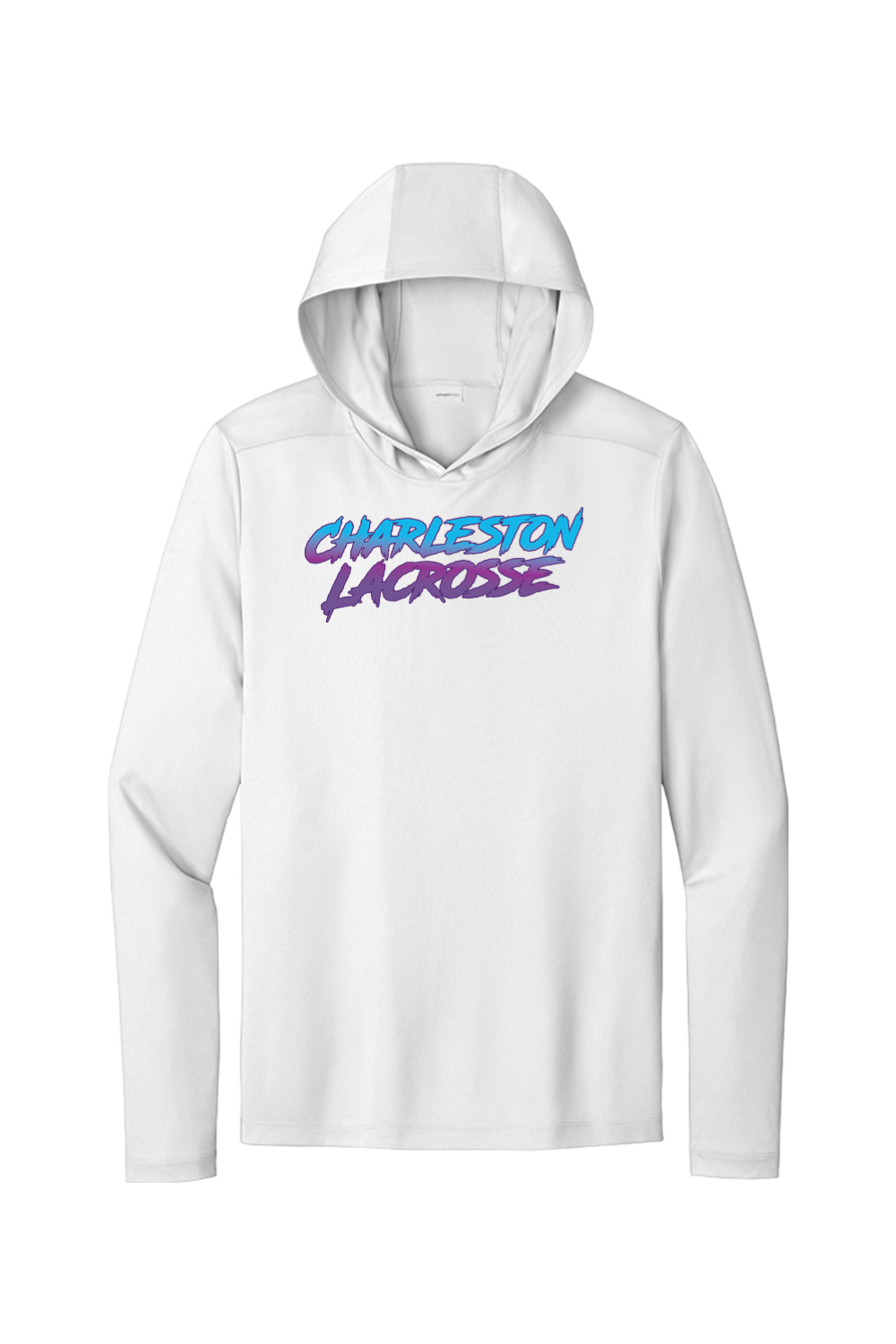 Charleston Lacrosse Sport-Tek Posi-UV Pro Long Sleeve Hoodie