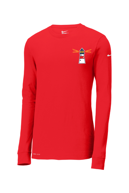 Long Island Volleyball Nike Dri-FIT Cotton/Poly Long Sleeve Tee