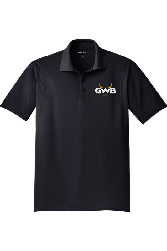 Great White Buffalo Adult Embroidered Athletic Polo