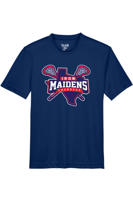 Iron Maidens Lacrosse Youth Athletic T-Shirt
