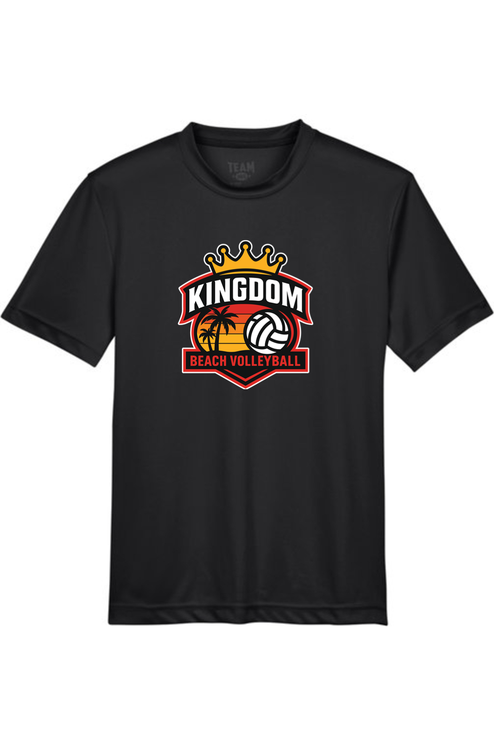 Kingdom Beach Volleyball Youth Athletic T-Shirt