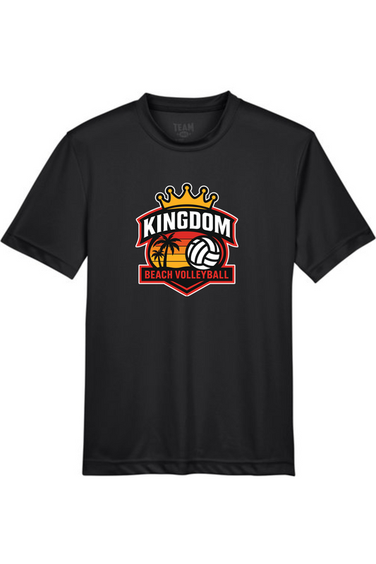 Kingdom Beach Volleyball Youth Athletic T-Shirt