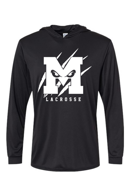 MONSTERS LACROSSE Paragon Bahama Performance Hooded Long Sleeve T-Shirt