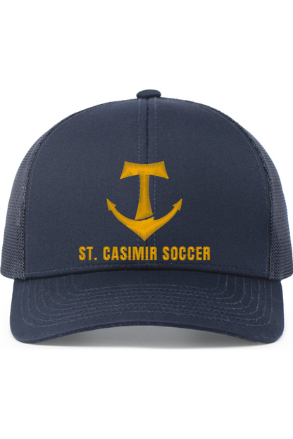 St Casimir Soccer Embroidered Trucker Hat