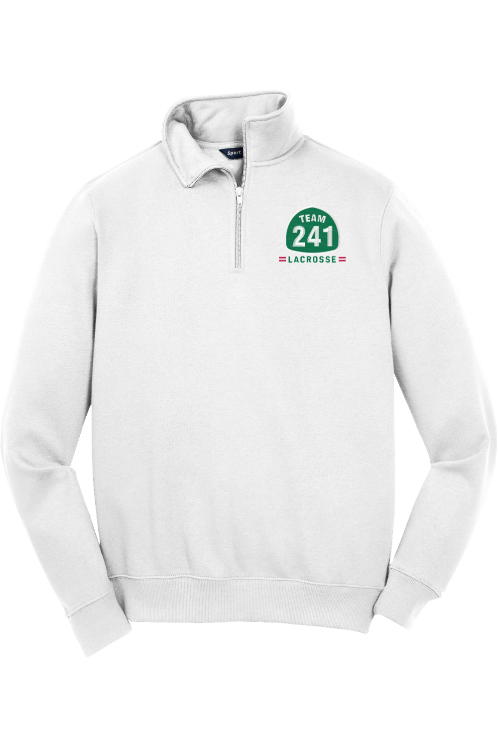 California Lacrosse Adult Embroidered Quarter-Zip Pullover