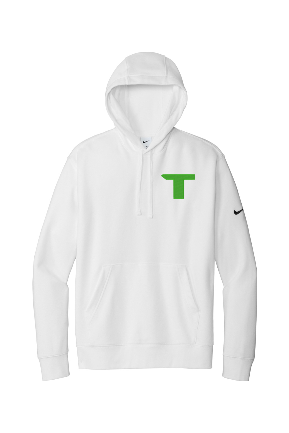 Talons Baseball Embroidered Nike Club Fleece Sleeve Swoosh Pullover Hoodie