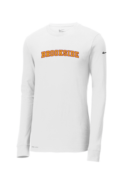 Brookside Lacrosse Nike Dri-FIT Cotton/Poly Long Sleeve Tee