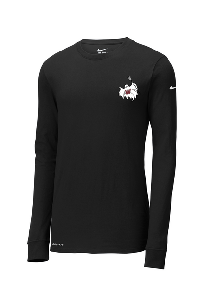 Westford Lacrosse Nike Dri-FIT Cotton/Poly Long Sleeve Tee