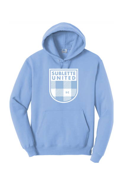 Sublette United Port & Company Core Fleece Pullover Hooded Sweatshirt