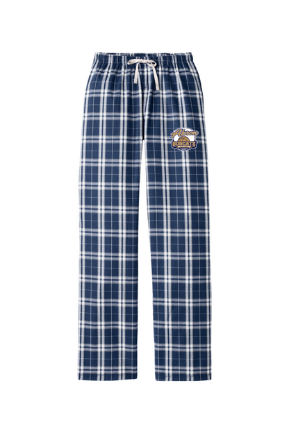 Arkron Bobcats Basketball Adult Women's Flannel Plaid Pants