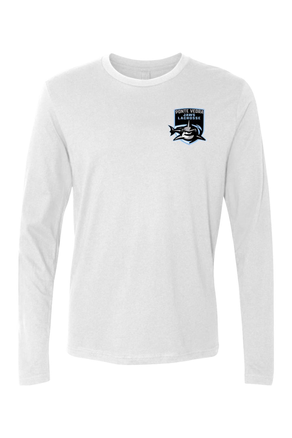 PV Jaws Lacrosse Adult Long Sleeve T-Shirt