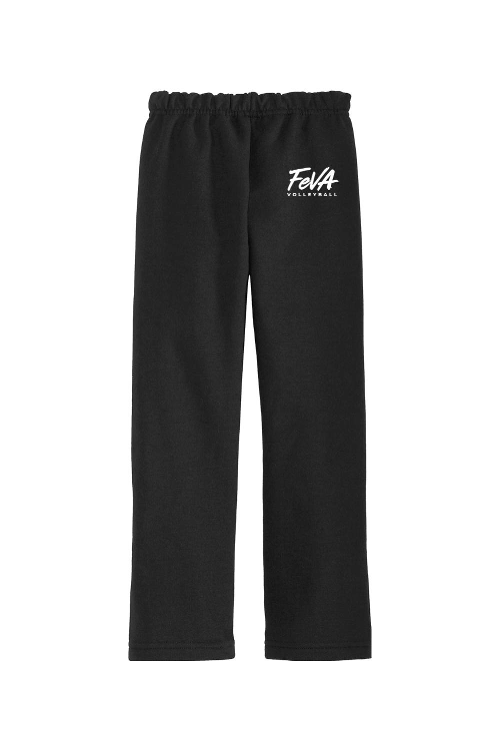 Features Volleyball Gildan Heavy Blend Open Bottom Sweatpant