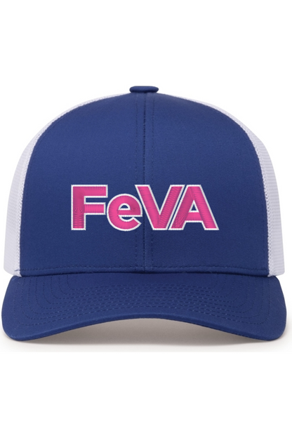 Features Volleyball Embroidered Trucker Hat