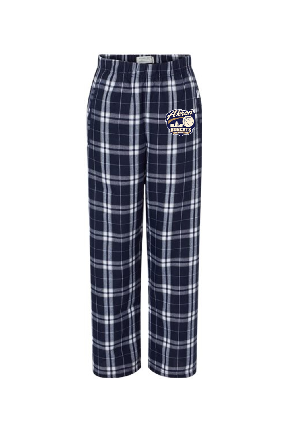 Arkron Bobcats Basketball Youth Flannel Pants