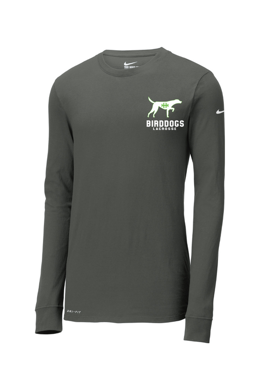 HHH Birddogs Nike Dri-FIT Cotton/Poly Long Sleeve Tee