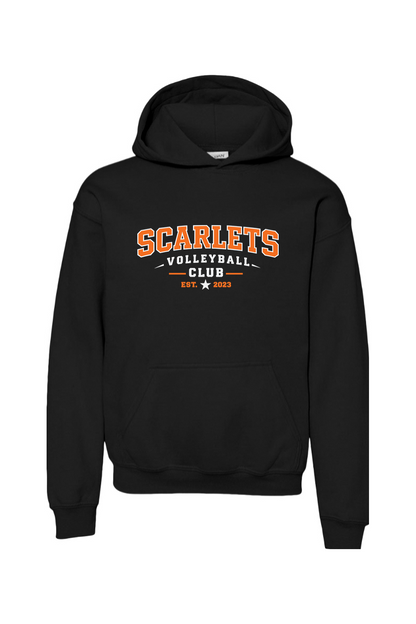Scarlets Volleyball Youth Hoodie