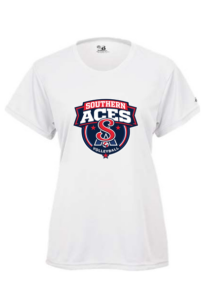 Southern Aces Volleyball Youth Girl's Athletic T-Shirt