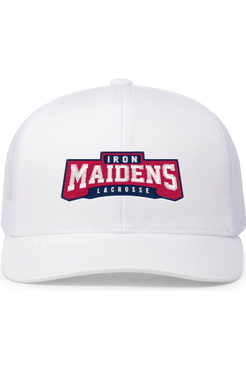 Iron Maidens Lacrosse Embroidered Trucker Hat