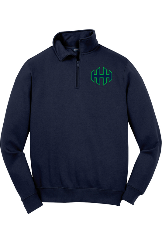 HHH lacrosse Adult Embroidered Quarter-Zip Pullover