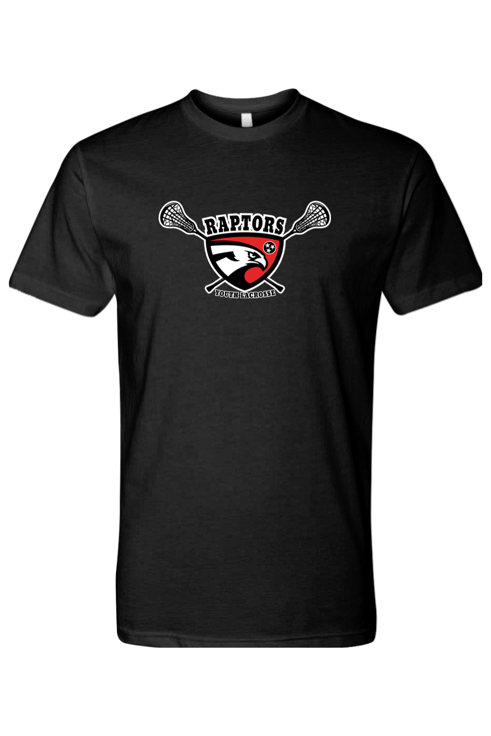 Raptors Lacrosse Adult Men's T-Shirt