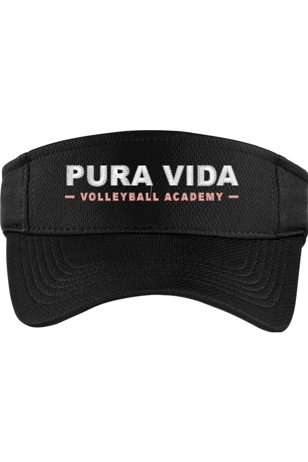 Pura Vida Volleyball Embroidered Visor