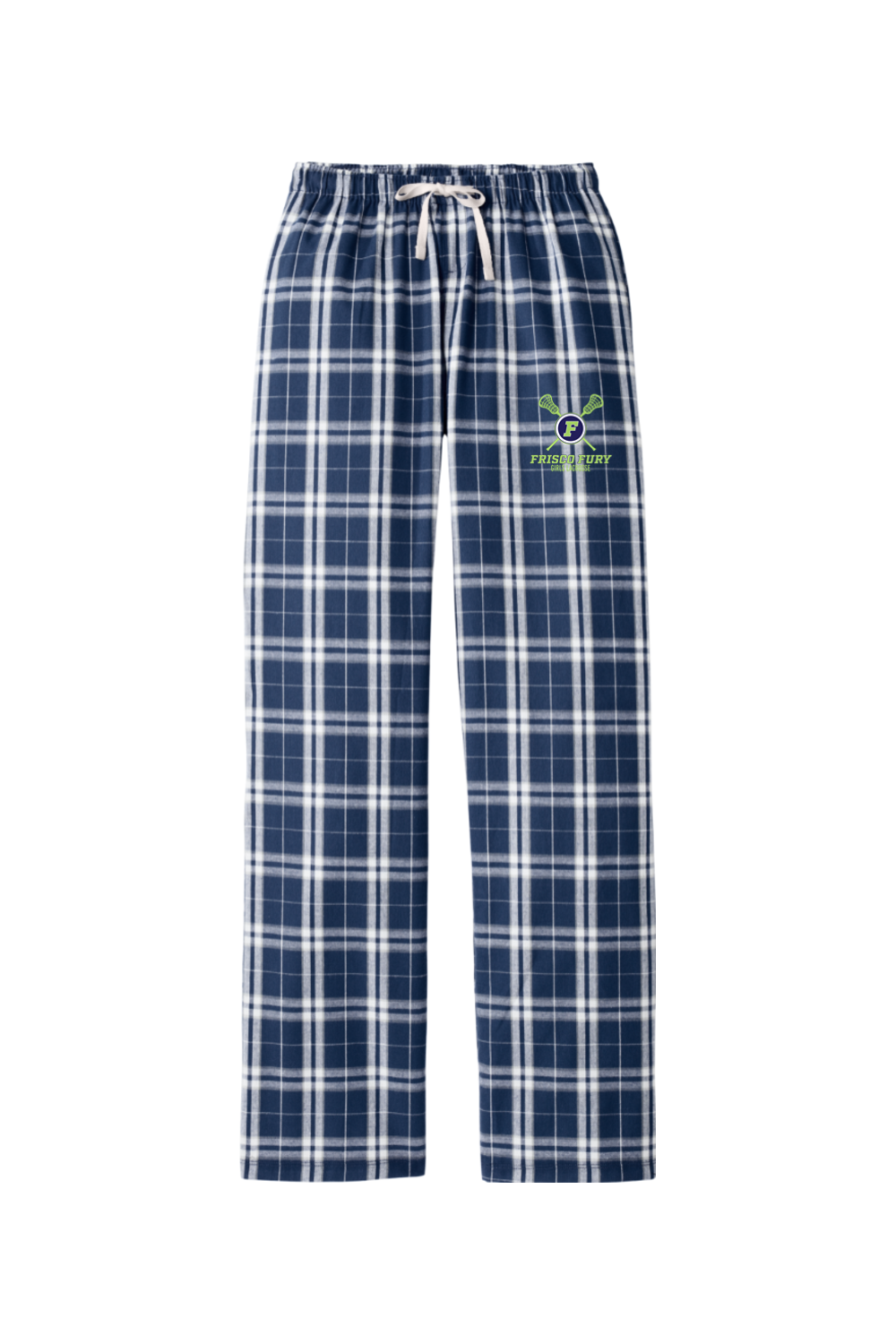 Frisco Fury Lacrosse Adult Women's Flannel Plaid Pants