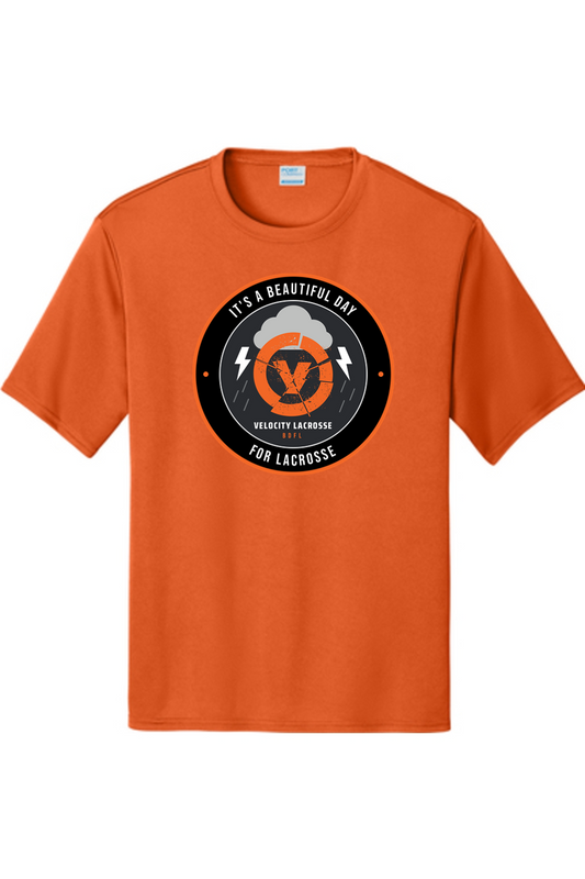 Velocity Lacrosse Port & Company Performance Tee