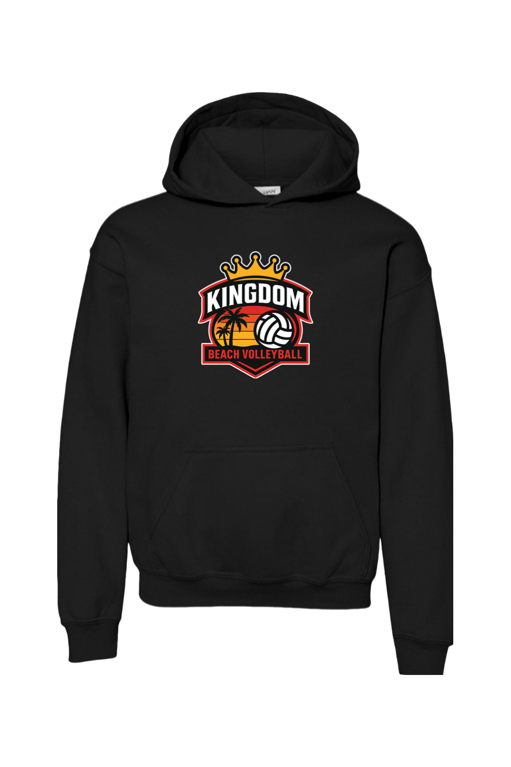 Kingdom Beach Volleyball Youth Hoodie