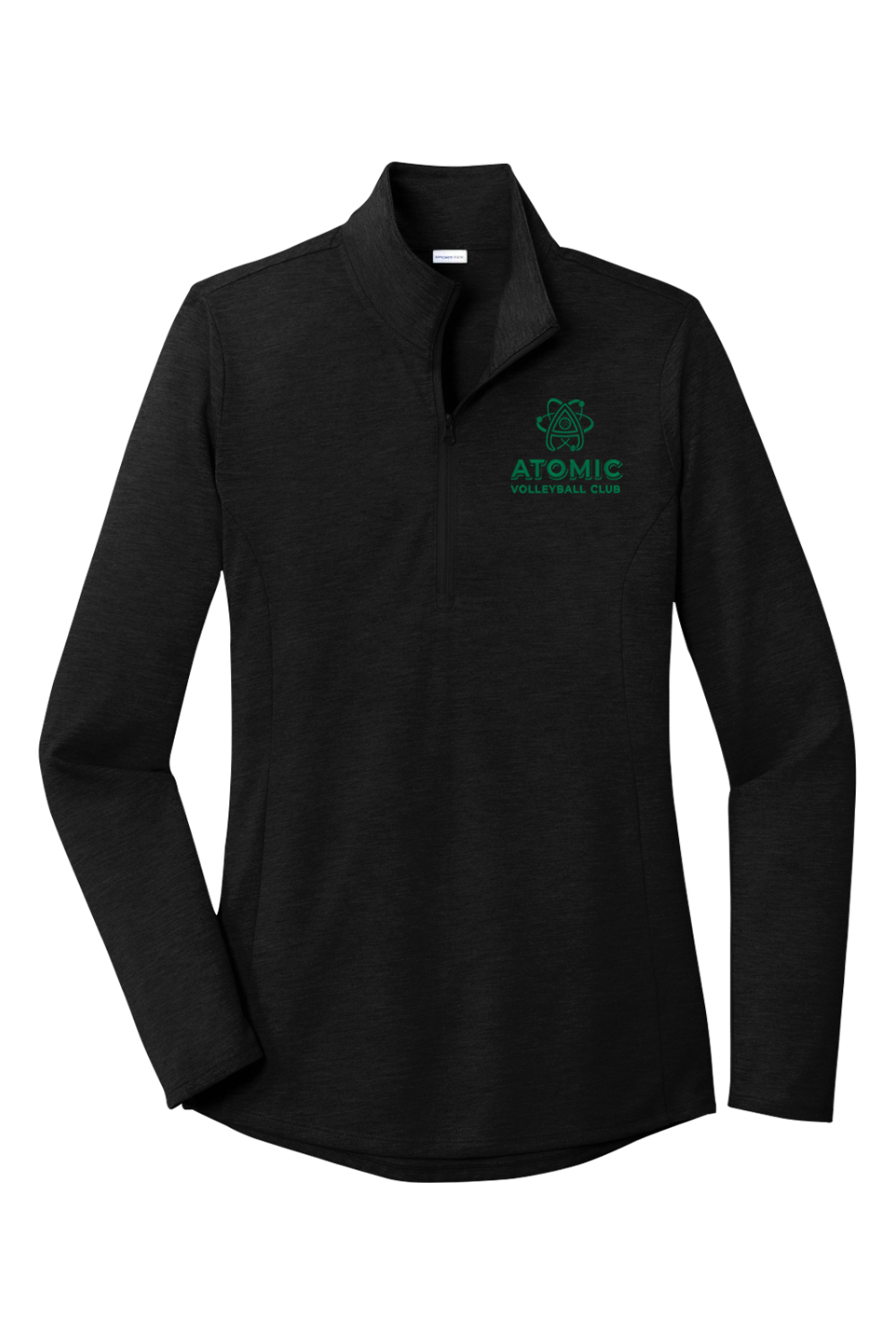 Atomic Sport-Tek Ladies PosiCharge Tri-Blend Wicking 1/4-Zip Pullover
