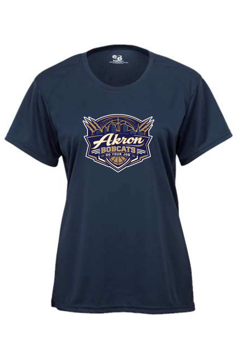 Arkron Bobcats Basketball Youth Girl's Athletic T-Shirt