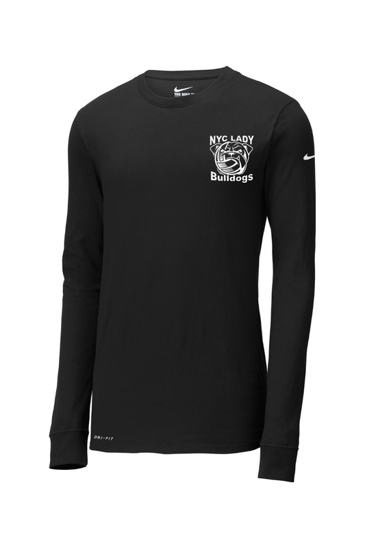 NYCB Nike Dri-FIT Cotton/Poly Long Sleeve Tee