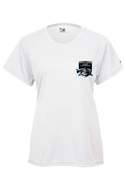 PV Jaws Lacrosse Youth Girl's Athletic T-Shirt